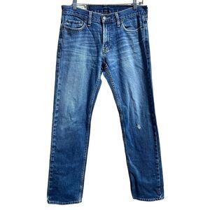 Hollister Men’s Distress Straight Jeans Men’s Size 30X30
